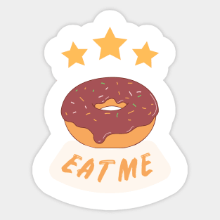 Eat me Sticker